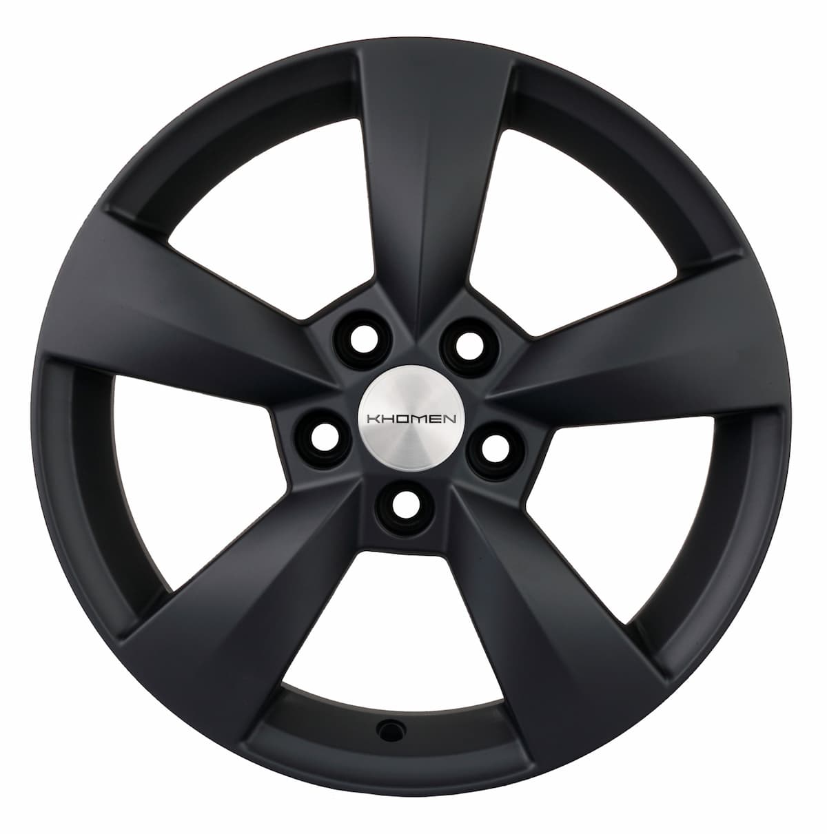 Khomen Wheels KHW1504 6x15 5x100 ET43 DIA57.1 черный матовый 