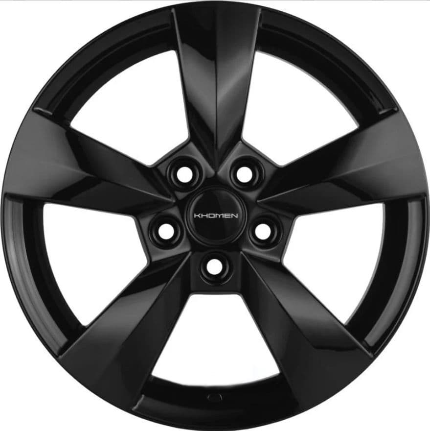 Khomen Wheels KHW1504 6x15 5x100 ET40 DIA57.1 black 