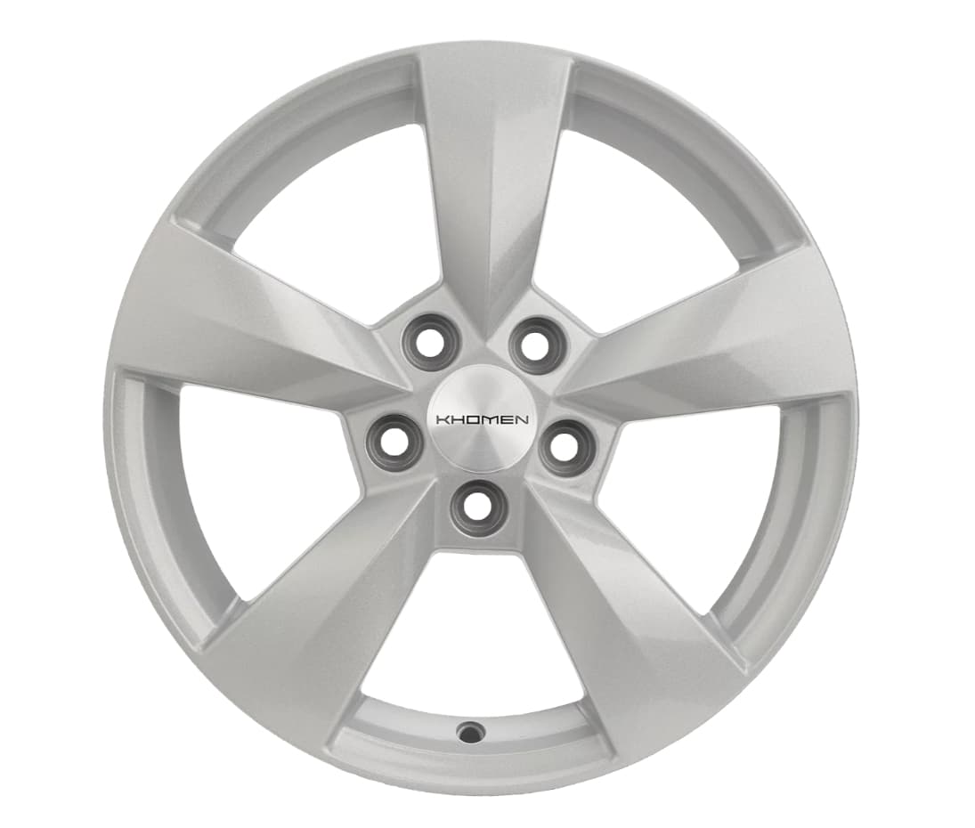 Khomen Wheels KHW1504 6x15 5x100 ET43 DIA57.1 full silver 