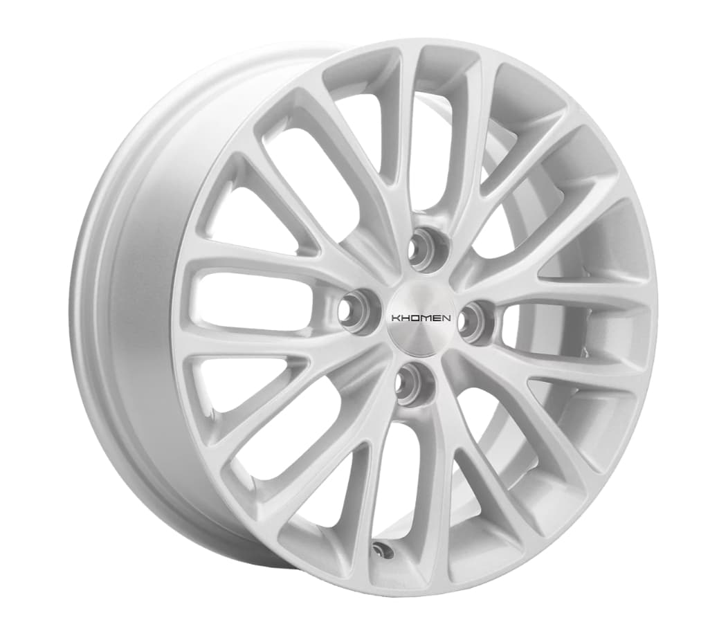 Khomen Wheels KHW1506 6x15 4x100 ET46 DIA54.1 full silver