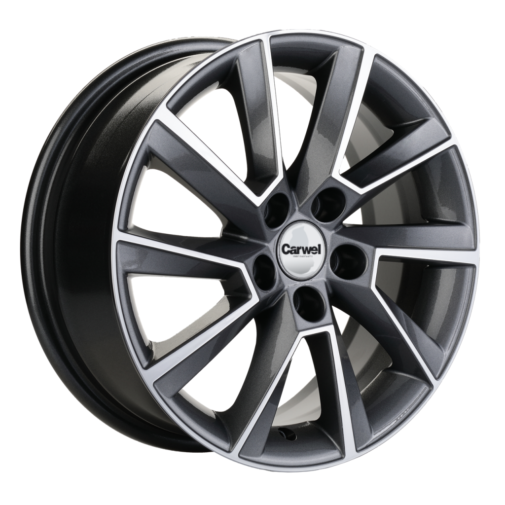 Khomen Wheels KHW1507 6x15 5x100 ET38 DIA57.1 Gray-FP 