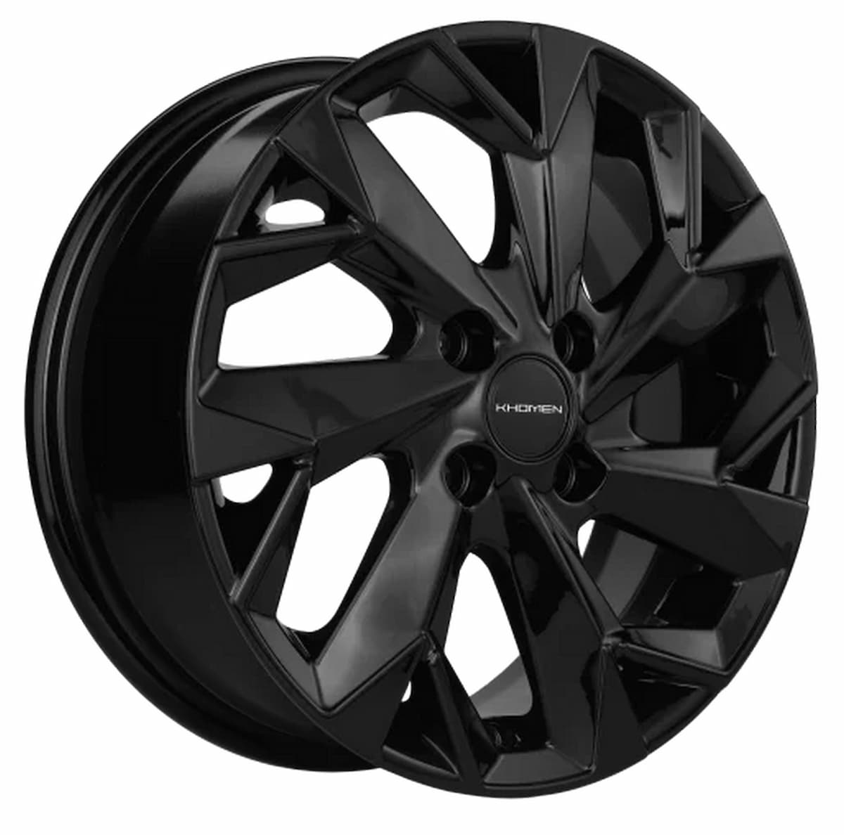 Khomen Wheels KHW1508 6x15 4x100 ET50 DIA60.1 black 