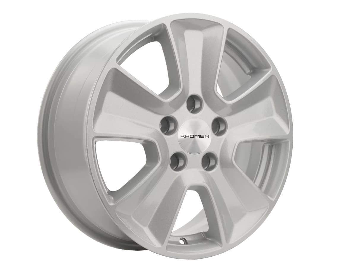 Khomen Wheels KHW1601 6.5x16 5x114.3 ET50 DIA66.1 full silver 