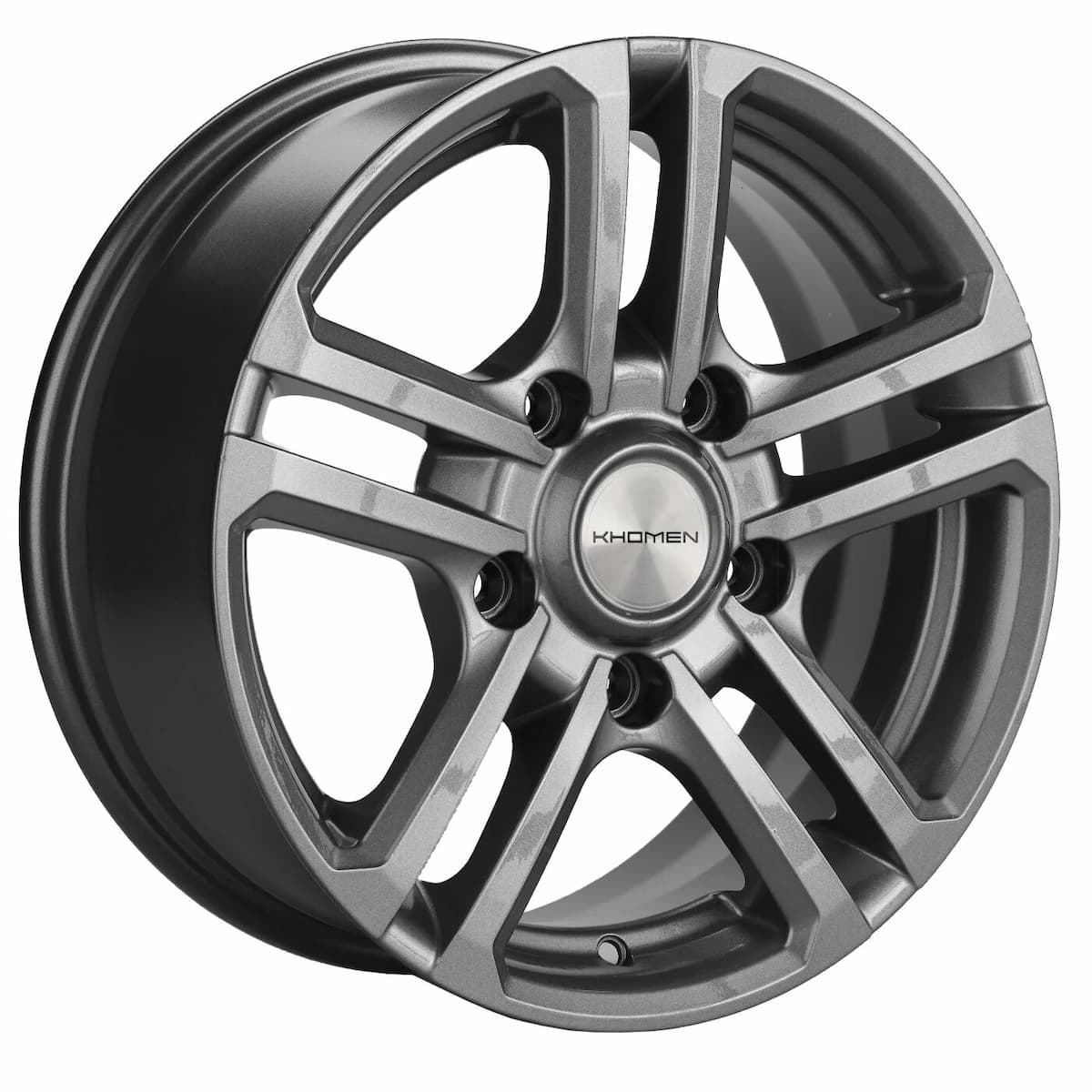 Khomen Wheels KHW1602 6.5x16 5x139.7 ET35 DIA98.5 G-Silver 