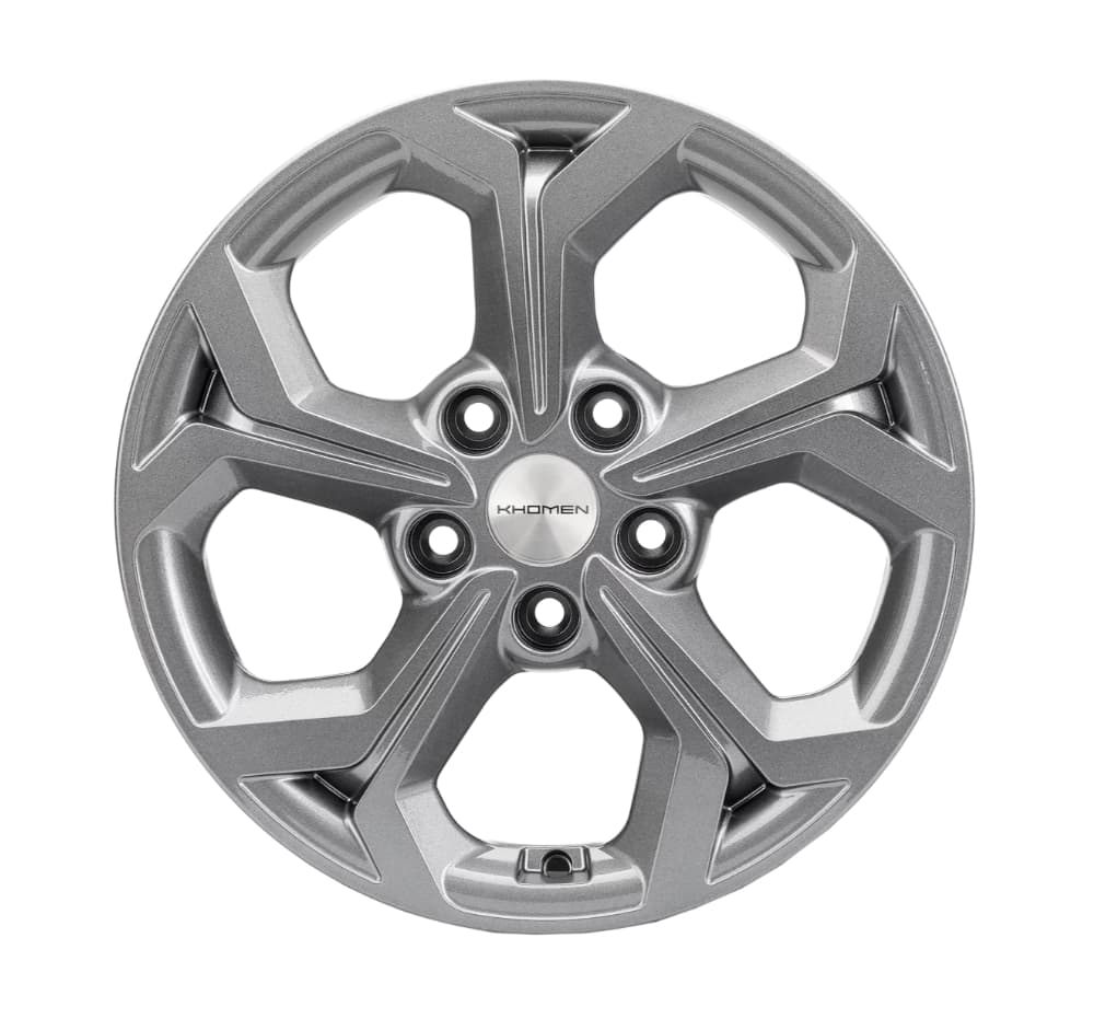 Khomen Wheels KHW1606 6.5x16 5x108 ET50 DIA63.3 G-Silver
