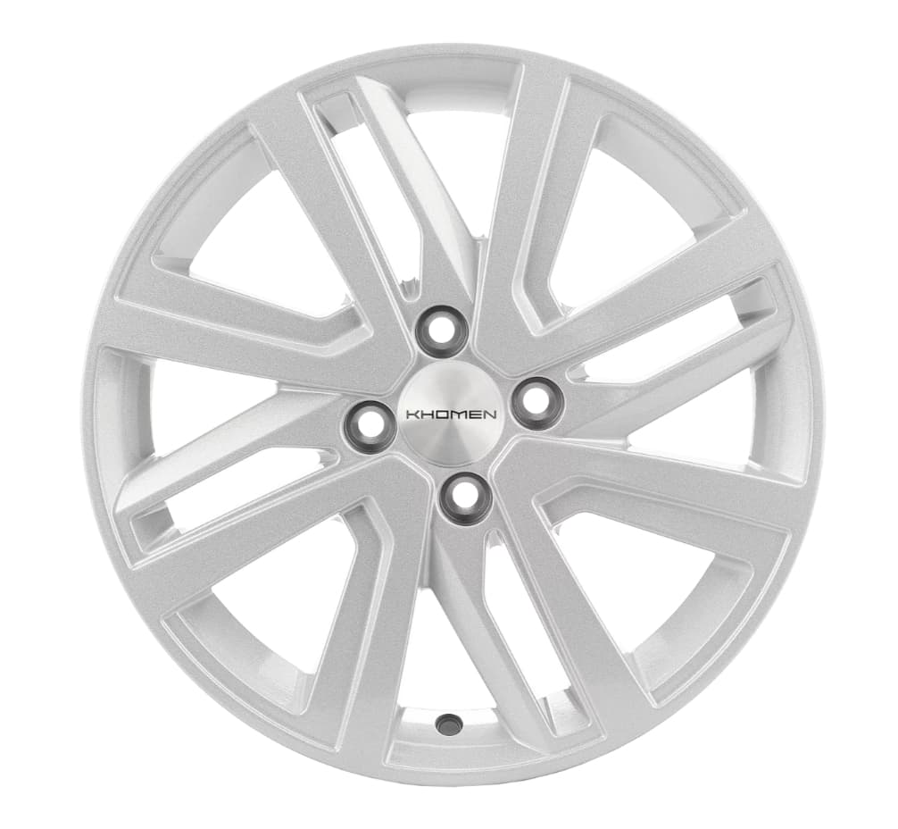 Khomen Wheels KHW1609 6x16 4x100 ET37 DIA60.1 full silver