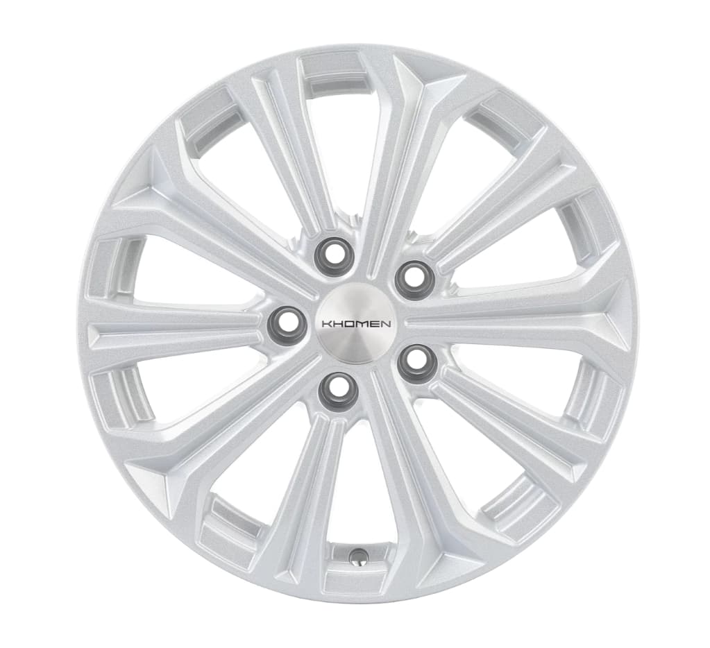 Khomen Wheels KHW1610 6.5x16 5x114.3 ET41 DIA67.1 full silver