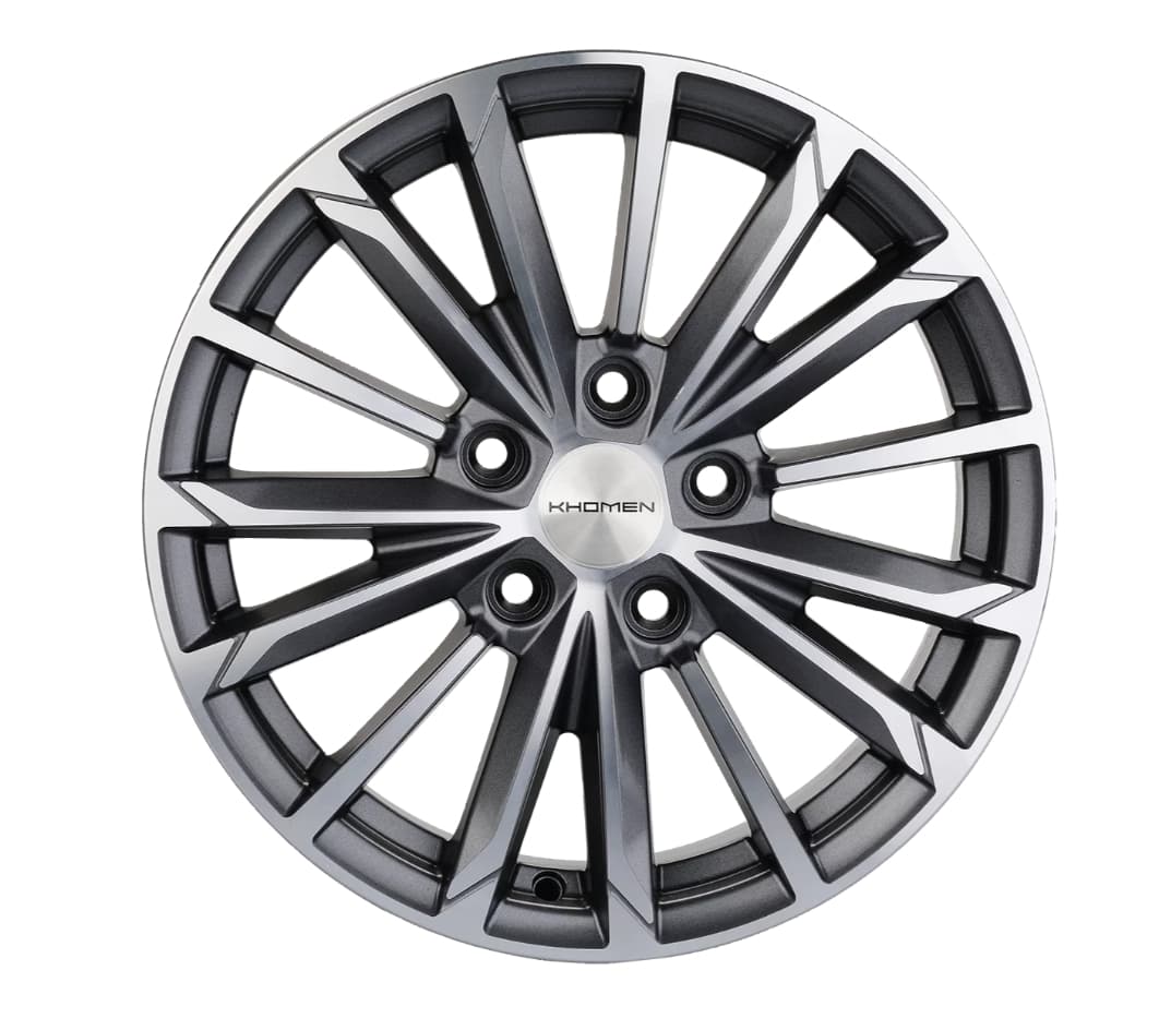 Khomen Wheels KHW1611 6.5x16 5x112 ET46 DIA57.1 Gray-FP 