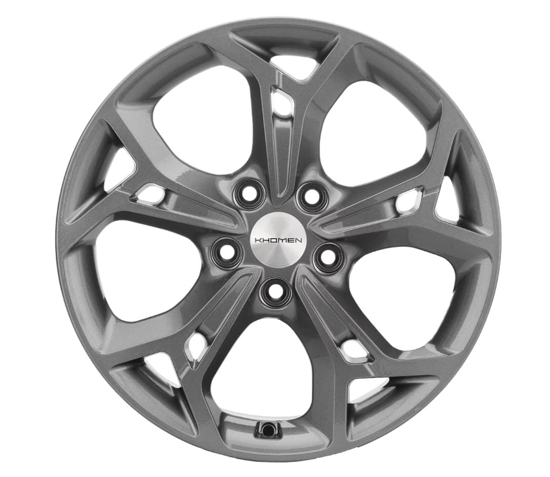 Khomen Wheels KHW1702 7x17 5x114.3 ET53 DIA67.1 G-Silver 