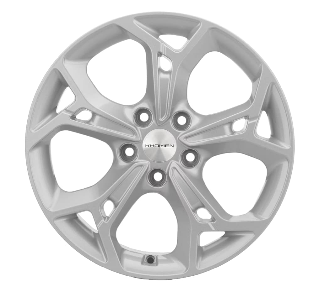 Khomen Wheels KHW1702 7x17 5x114.3 ET45 DIA66.1 full silver 