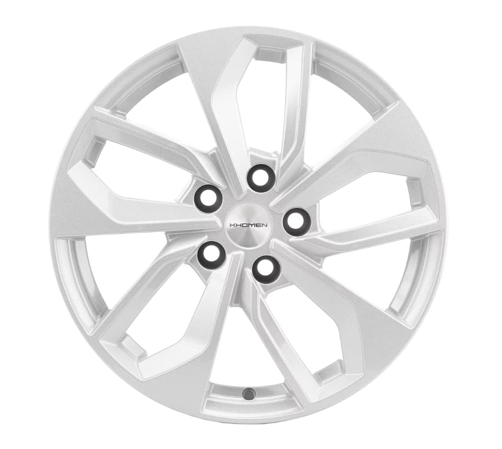 Khomen Wheels KHW1703 7x17 5x112 ET43 DIA57.1 full silver