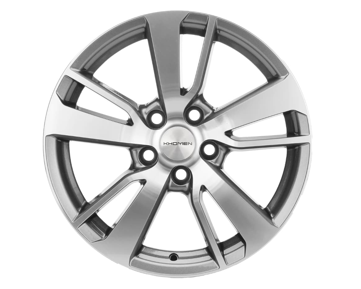 Khomen Wheels KHW1704 7x17 5x114.3 ET38 DIA67.1 Gray-FP