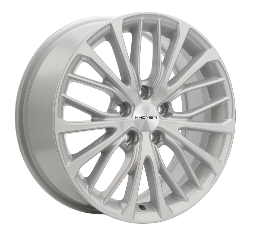 Khomen Wheels KHW1705 7x17 5x114.3 ET45 DIA60.1 full silver