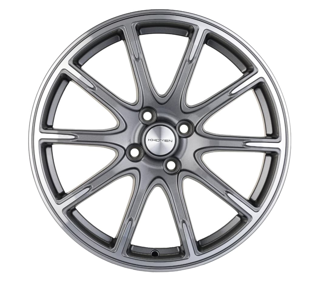 Khomen Wheels KHW1707 6.5x17 4x100 ET41 DIA60.1 Gray-FP
