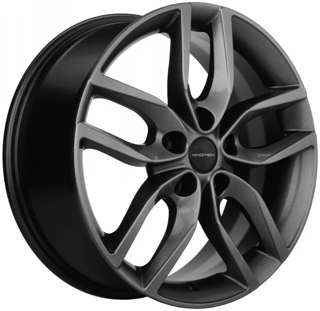 Khomen Wheels KHW1708 6.5x17 5x114.3 ET40 DIA67.1 G-Silver 