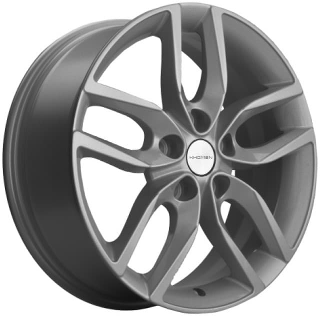 Khomen Wheels KHW1708 6.5x17 5x114.3 ET45 DIA54.1 full silver 