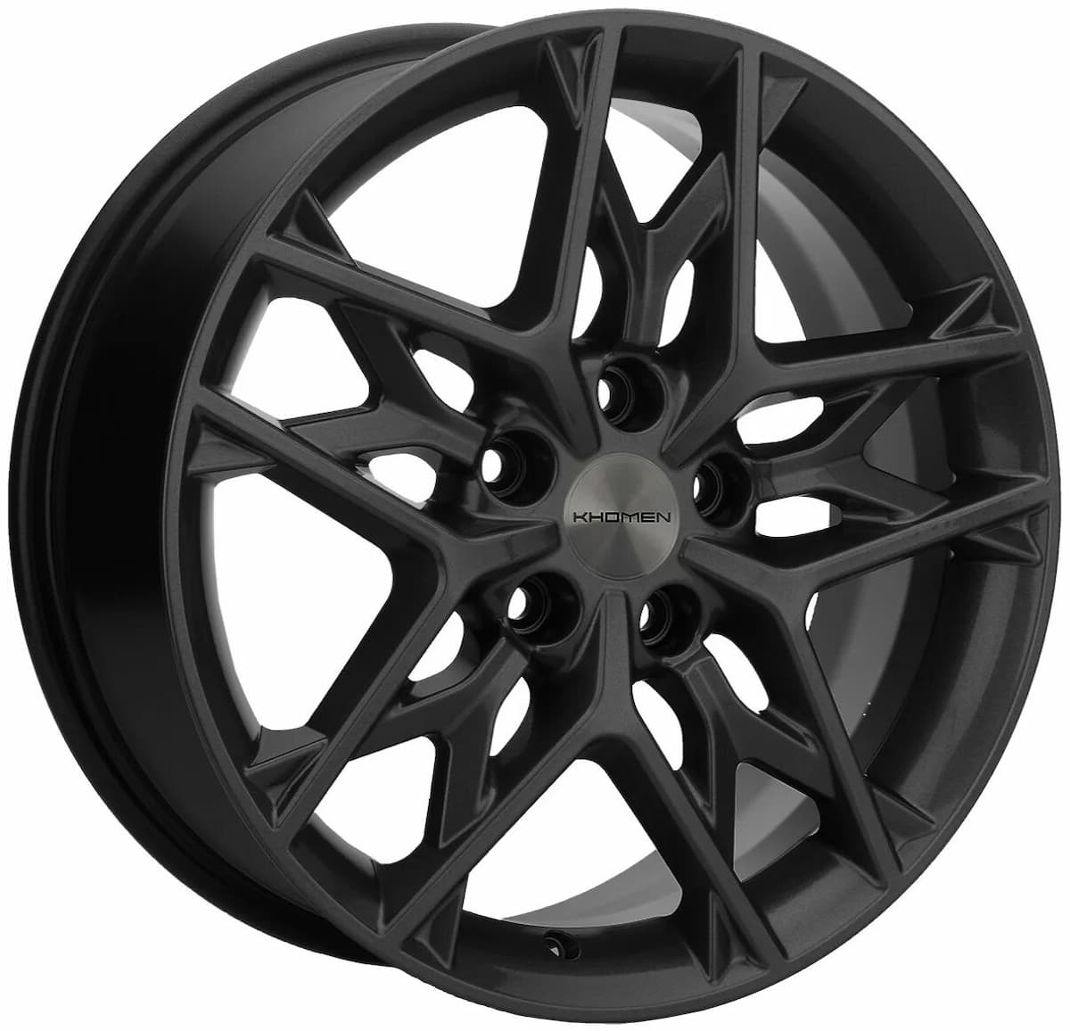 Khomen Wheels KHW1709 7x17 5x108 ET50 DIA63.3 black 