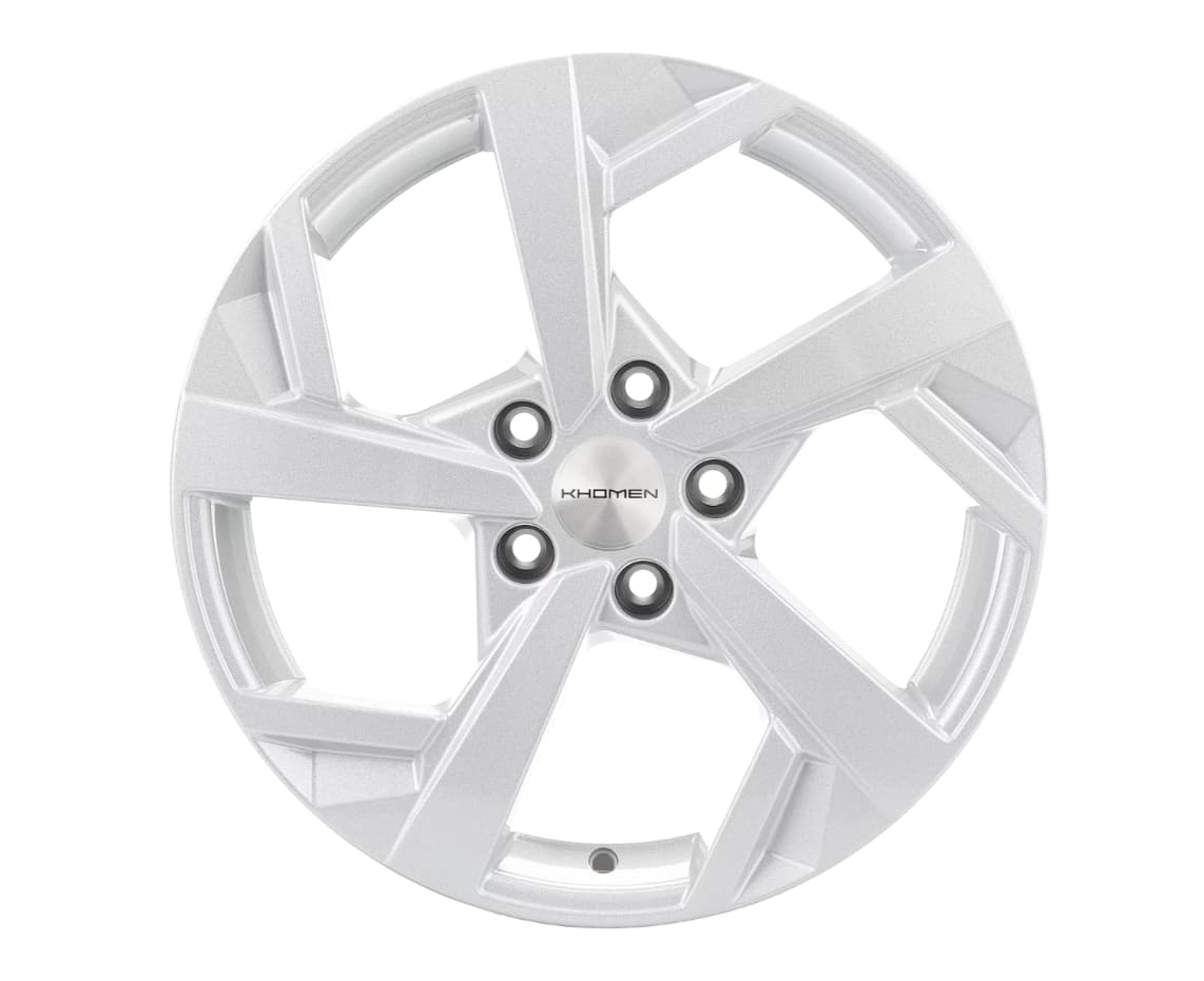 Khomen Wheels KHW1712 7x17 5x112 ET43 DIA57.1 full silver