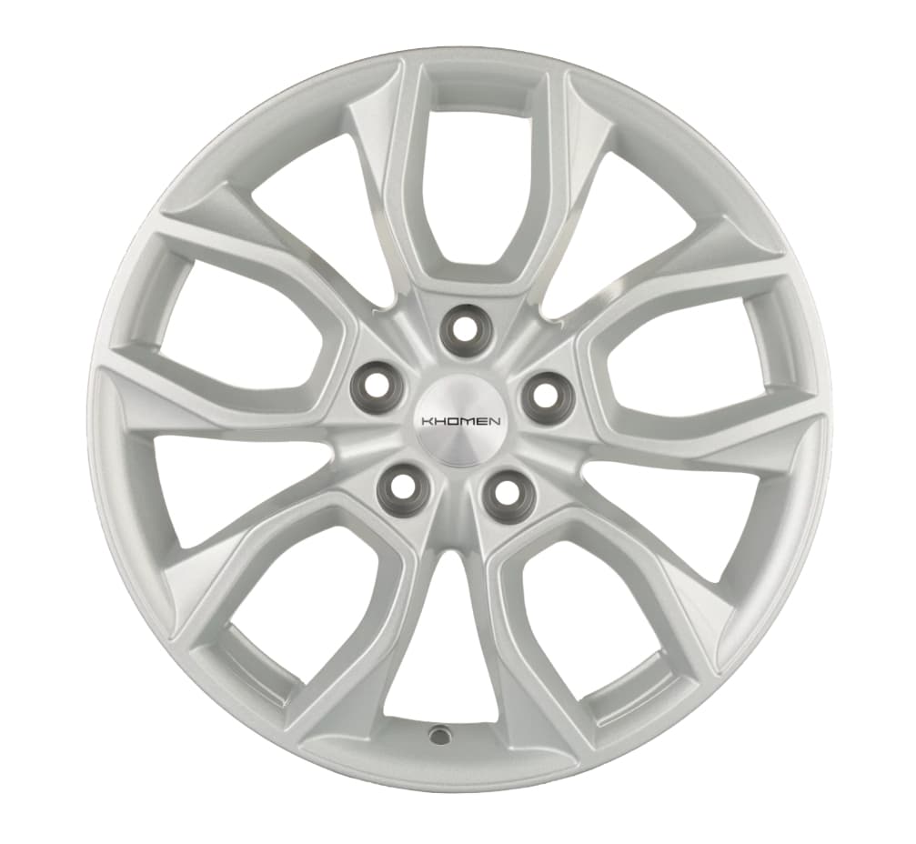 Khomen Wheels KHW1713 7x17 5x110 ET46 DIA63.3 full silver 