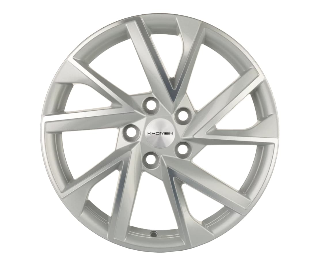 Khomen Wheels KHW1714 7x17 5x112 ET45 DIA57.1 f silver fp