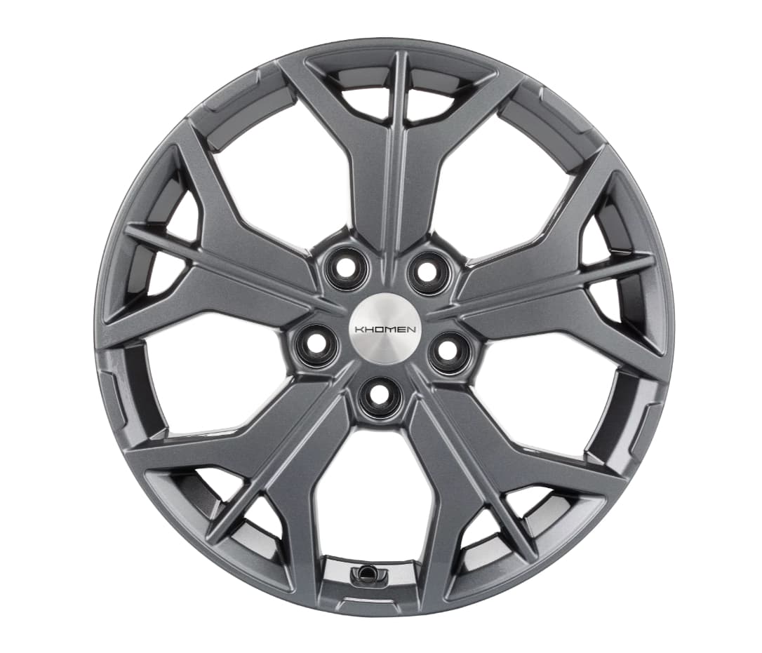 Khomen Wheels KHW1716 7x17 5x110 ET46 DIA63.3 G-Silver 