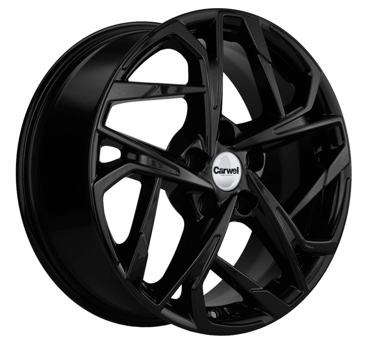 Khomen Wheels KHW1716 7x17 5x114.3 ET48 DIA56.1 black 