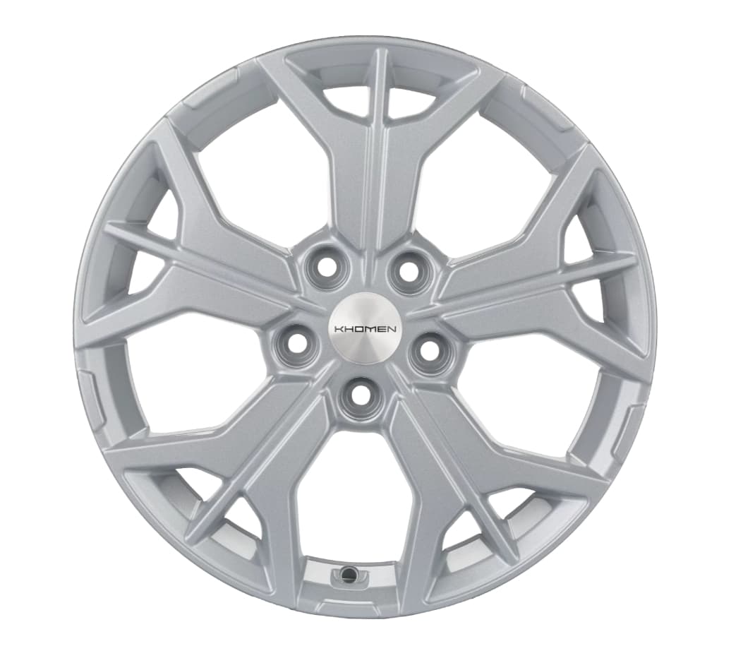 Khomen Wheels KHW1716 7x17 5x114.3 ET51 DIA67.1 full silver 