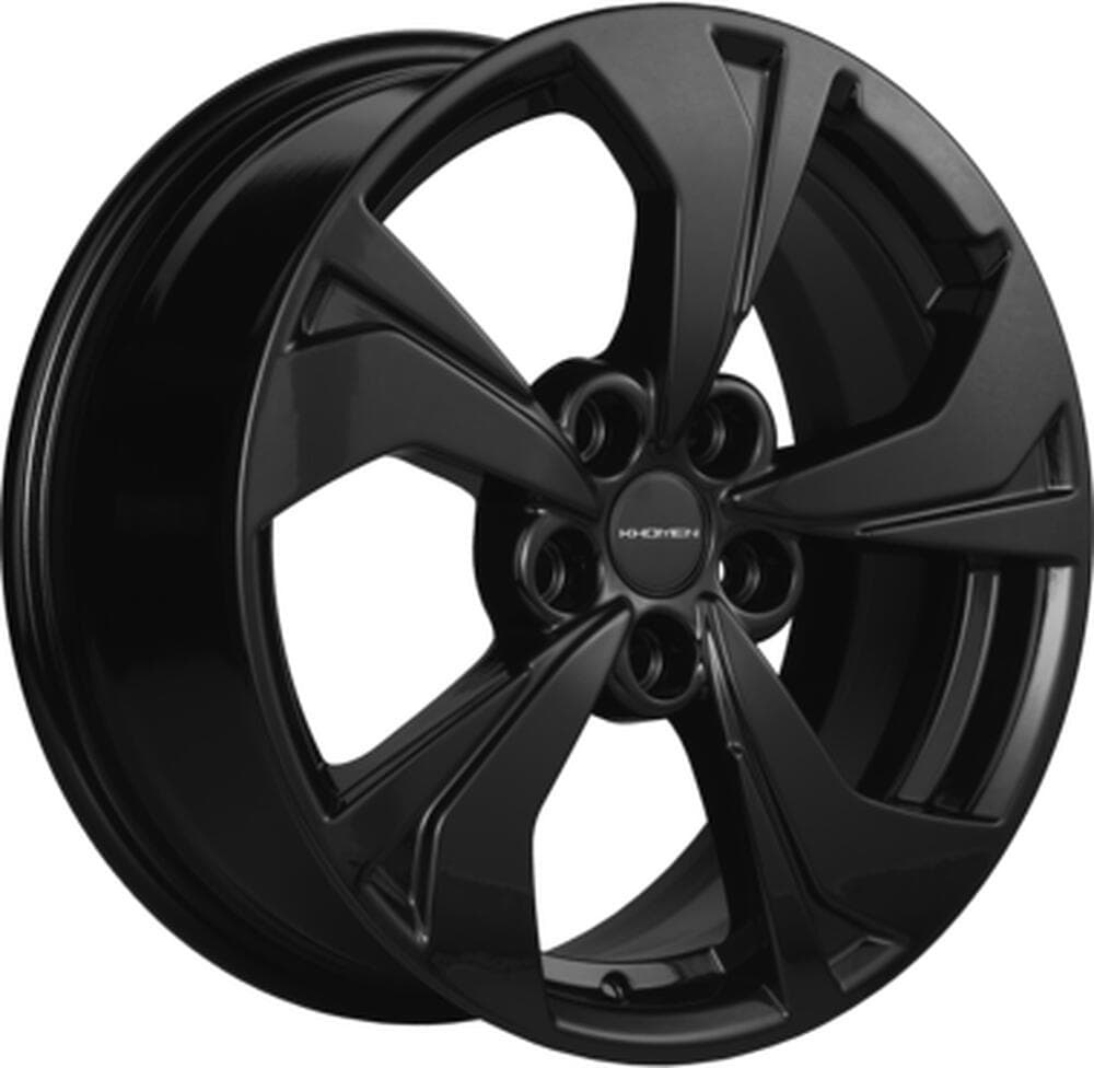 Khomen Wheels KHW1724  7x17 5x108 ET36 DIA65.1 black 
