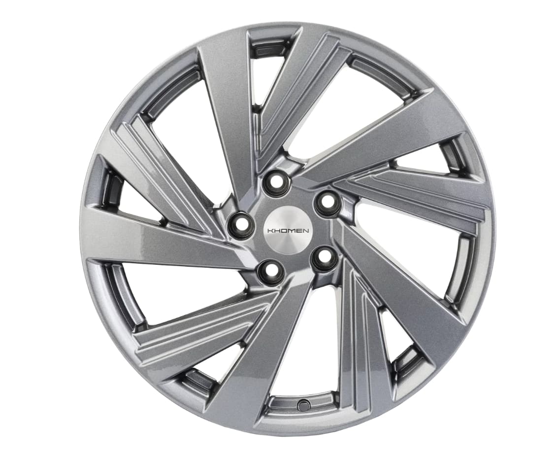 Khomen Wheels KHW1801 7.5x18 5x112 ET43 DIA57.1 G-Silver
