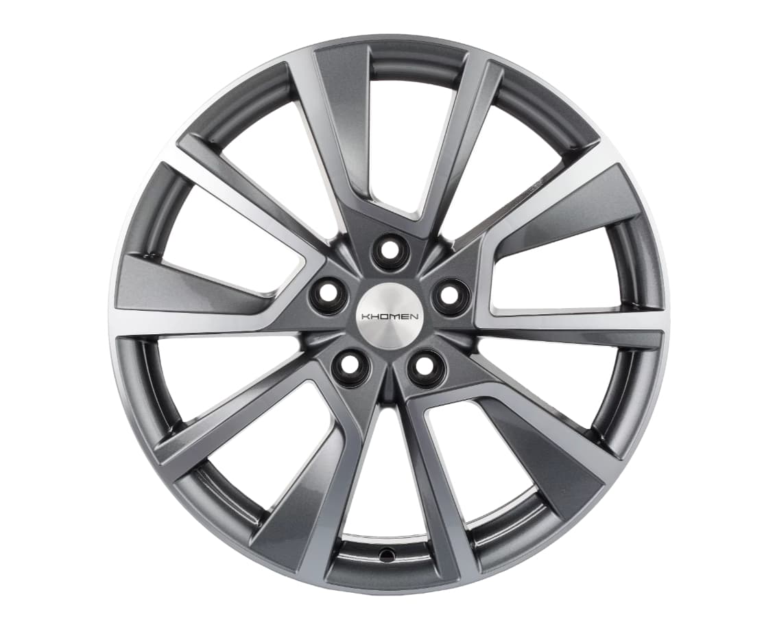 Khomen Wheels KHW1802 7x18 5x114.3 ET48.5 DIA67.1 Gray-FP