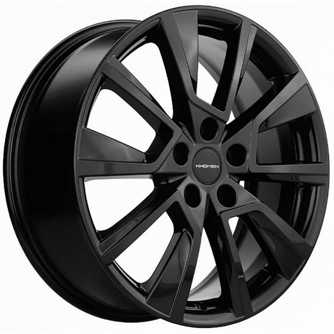 Khomen Wheels KHW1802 7x18 5x108 ET33 DIA60.1 black 