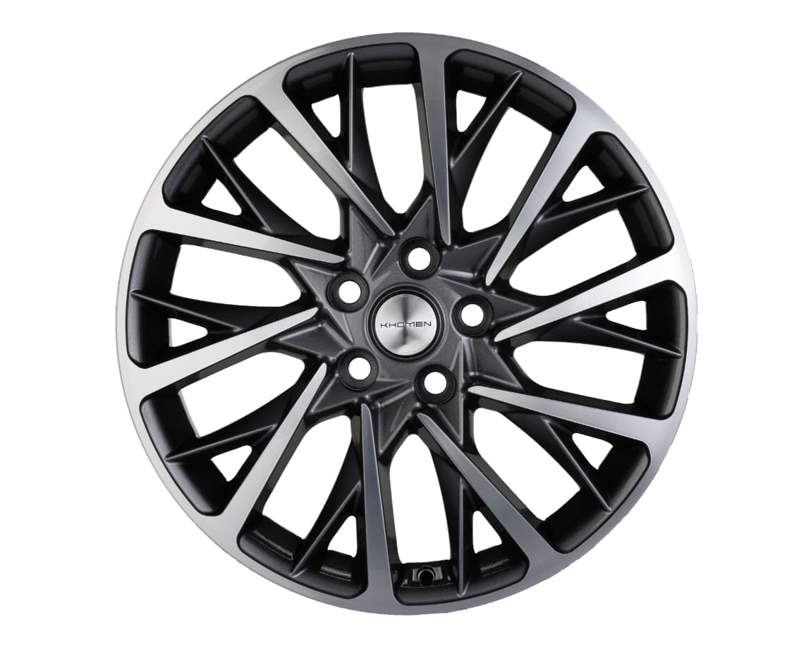 Khomen Wheels KHW1804 7.5x18 5x112 ET39 DIA66.6 Gray-FP