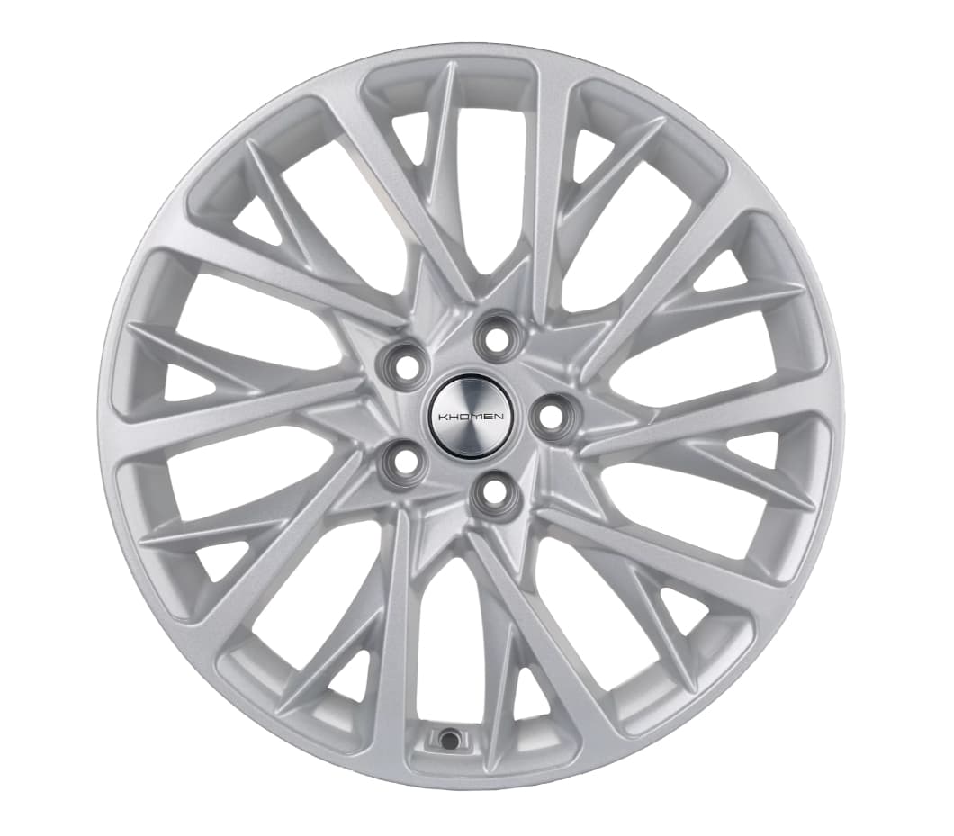 Khomen Wheels KHW1804 7.5x18 5x112 ET39 DIA66.6 full silver