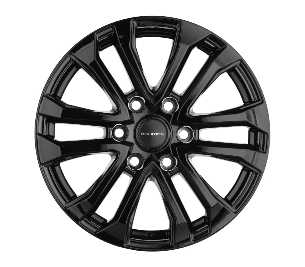 Khomen Wheels KHW1805 7.5x18 6x139.7 ET30 DIA106.1 black 