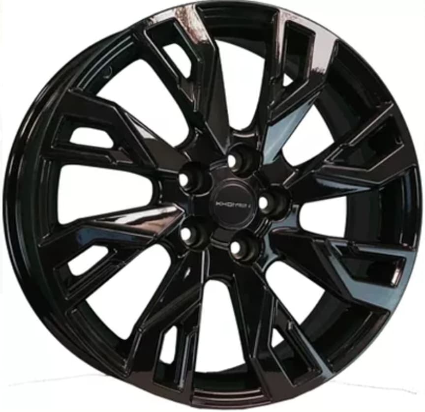 Khomen Wheels KHW1809 7x18 5x114.3 ET53 DIA54.1 black 