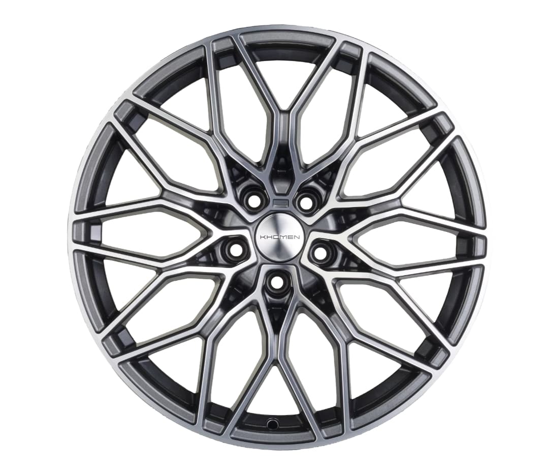 Khomen Wheels KHW1902 9.5x19 5x112 ET40 DIA66.6 Gray-FP конус