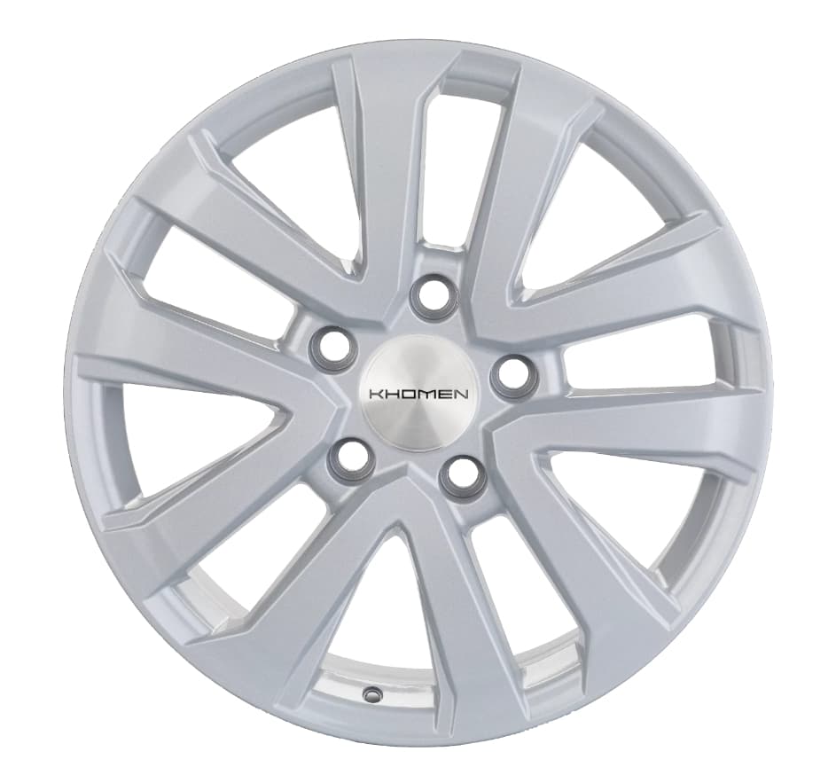 Khomen Wheels KHW2003 8.5x20 5x150 ET58 DIA110.1 G-Silver 