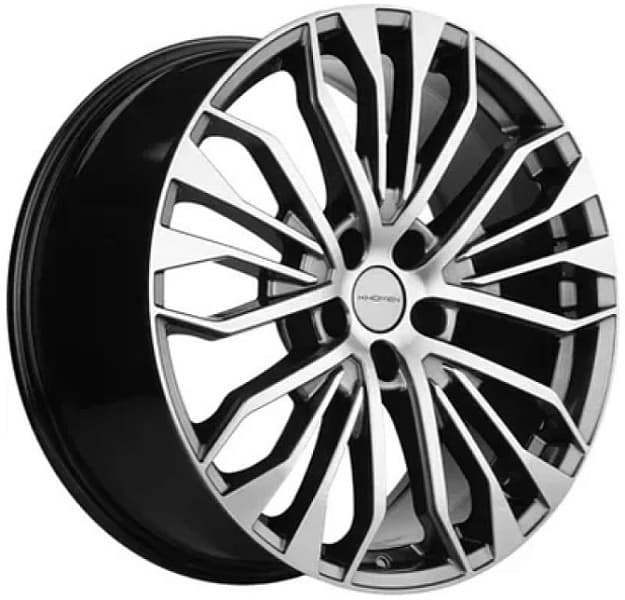 Khomen Wheels KHW2009 8.5x20 5x120 ET30 DIA66.1 Dark Chrome 