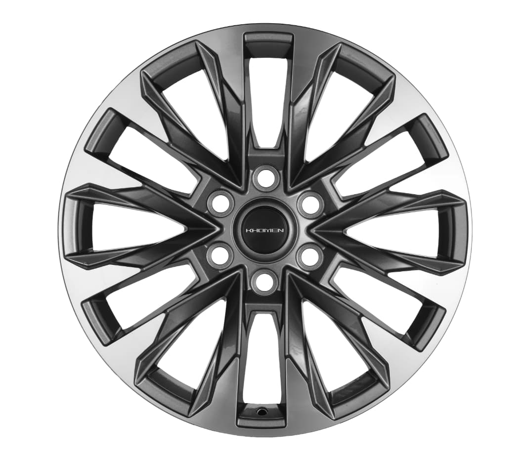 Khomen Wheels KHW2010 8x20 6x139.7 ET36 DIA100.1 Gray-FP 