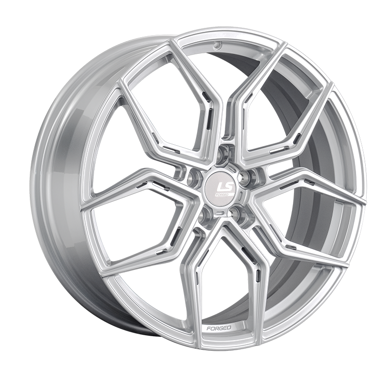 LS Forged FG27 8.5x20 5x114.3 ET45 DIA67.1 Silver 