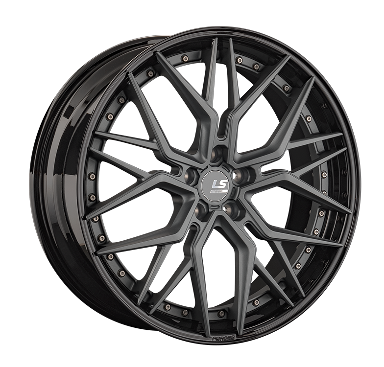 LS Forged FG35 9x22 5x120 ET43 DIA72.6 MGM/BK 