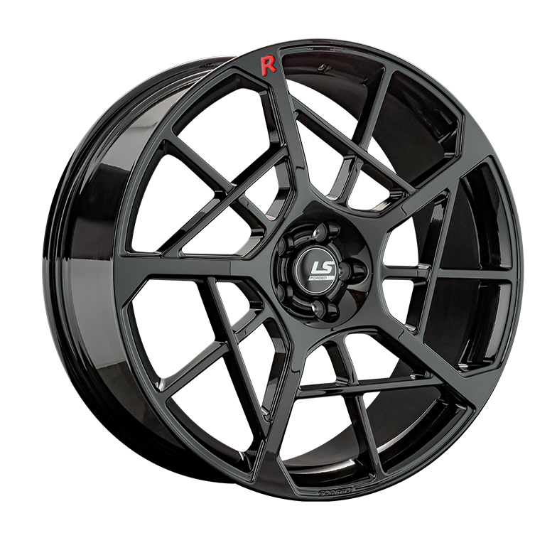 LS Forged FG36 9.5x22 5x108 ET48 DIA63.3 black 