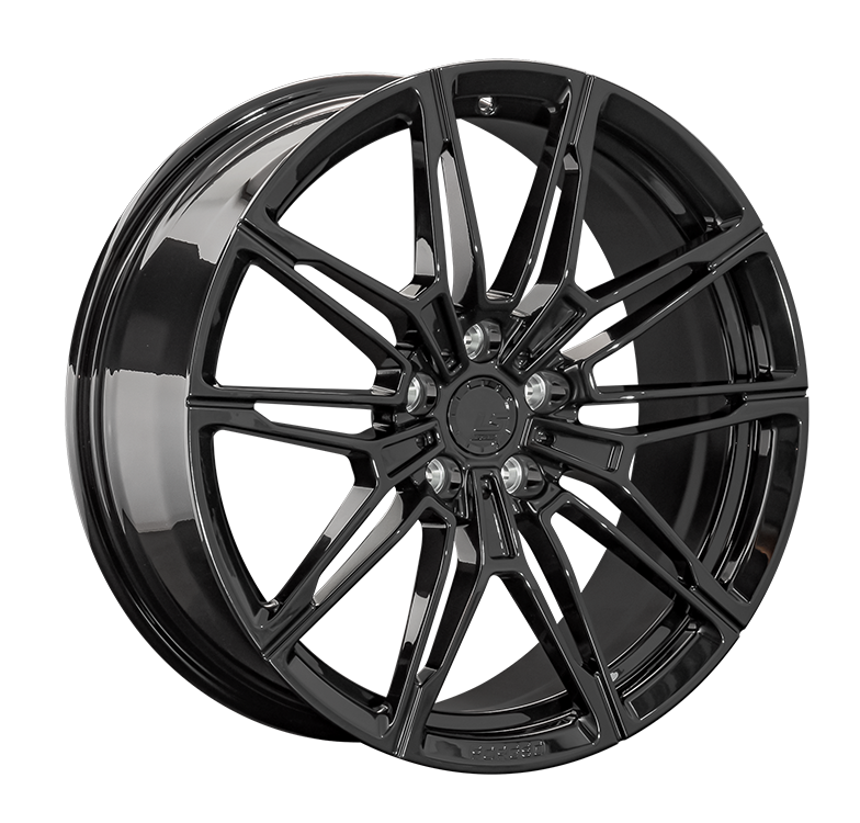 LS Forged FG45 8x19 5x112 ET27 DIA66.6 black 