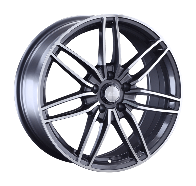 LS Wheels 1241 8x18 5x112 ET35 DIA66.6 GMF 