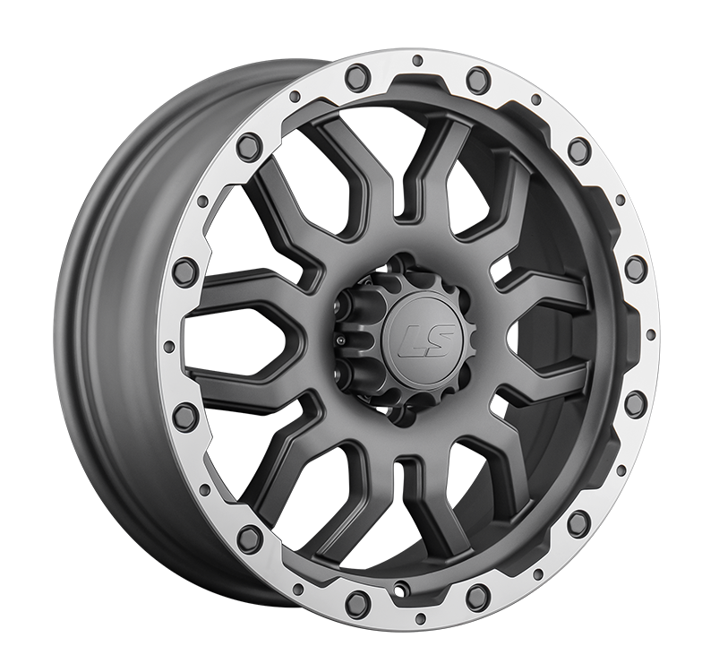 LS Wheels 1285 7.5x17 6x114.3 ET40 DIA66.1 MGML 