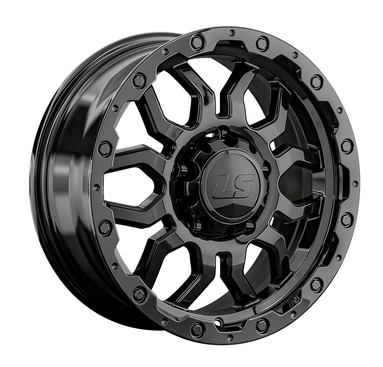 LS Wheels 1285 8x17 5x150 ET45 DIA110.1 black 