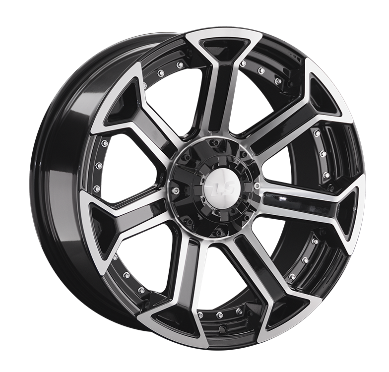 LS Wheels 1293 9x20 6x139.7 ET20 DIA106.1 BKF 