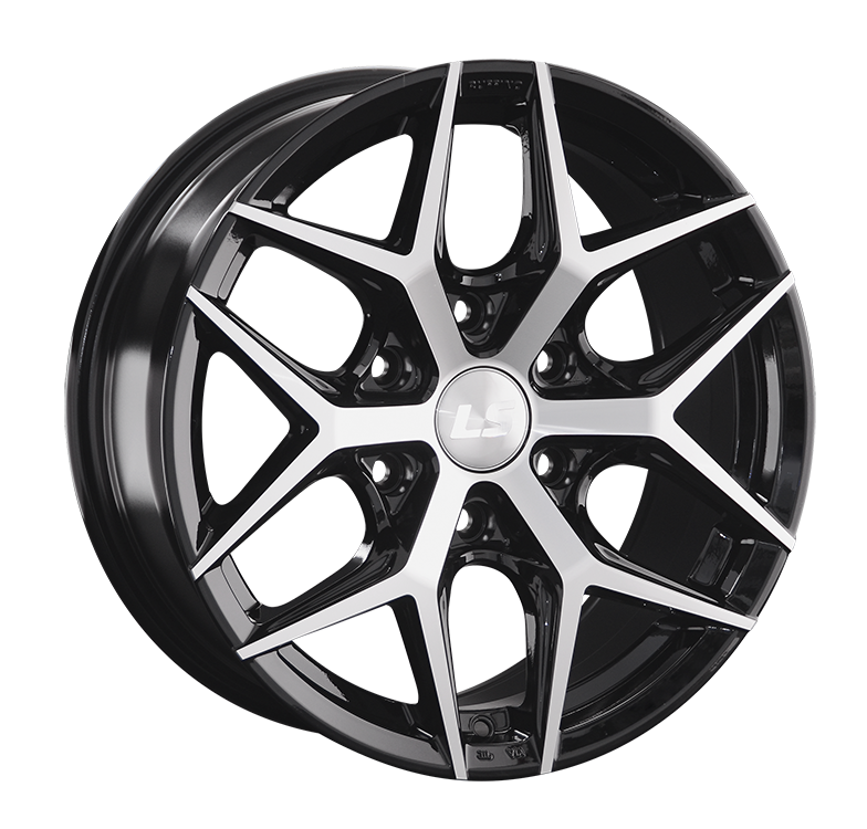 LS Wheels 1303 8x18 6x139.7 ET36 DIA100.1 BKF 