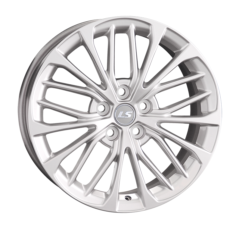 LS Wheels 1306 8x18 5x114.3 ET50 DIA60.1 Silver 