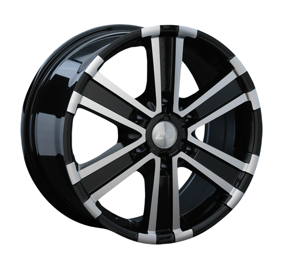 LS Wheels 132 7.5x17 6x139.7 ET38 DIA67.1 BKF 